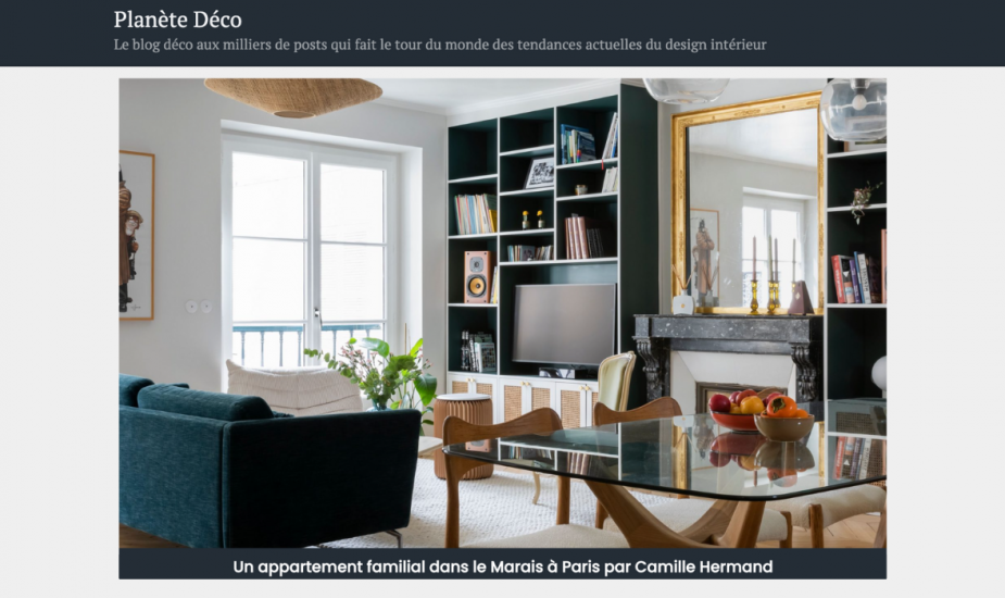 Planète Déco : Un avant/après dans un classique appartement haussmannien à Paris