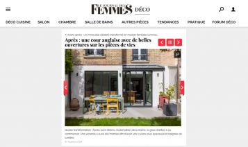 Le Journal des Femmes : Avant-après : un immeuble délabré transformé en maison familiale lumineuse