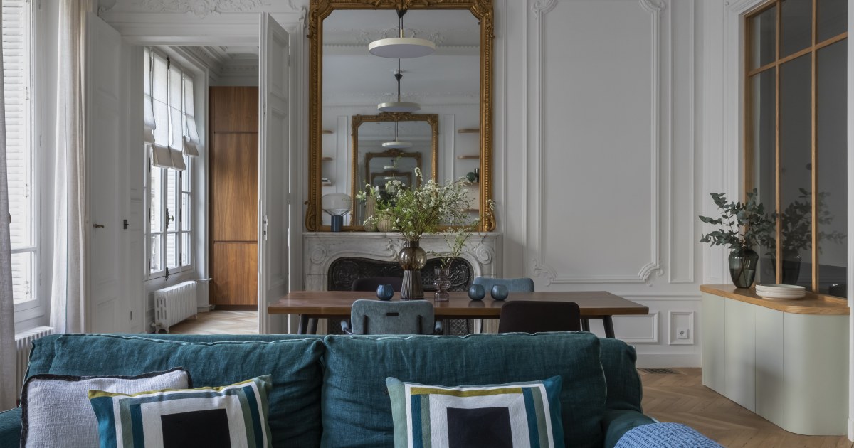 L'oeil de l'architecte : Comment moderniser un appartement haussmannien ...