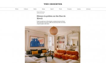 The Observer: Silence is golden on the Rue de Rivoli