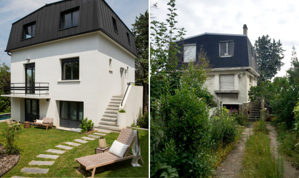 Avant / Après Paix : Redonner sa modernité à une maison des années 30